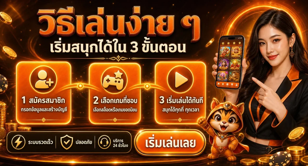 แบนเนอร์โบนัสสมาชิก WIN666 โทนส้มดำ